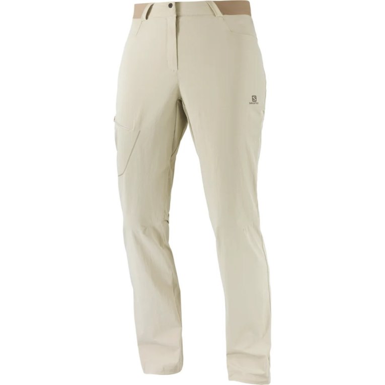 Pantalones Deportivos Salomon Wayfarer Mujer Beige | MX GDWI597